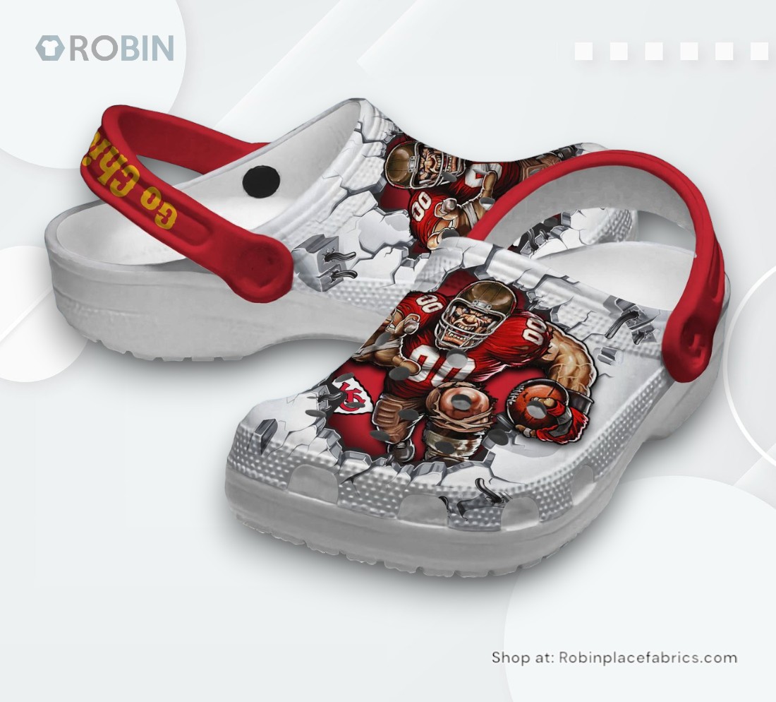 Kansas City Chiefs Mahomes NFL Sport Classic Crocs Shoes, Kansas City Chiefs Merch