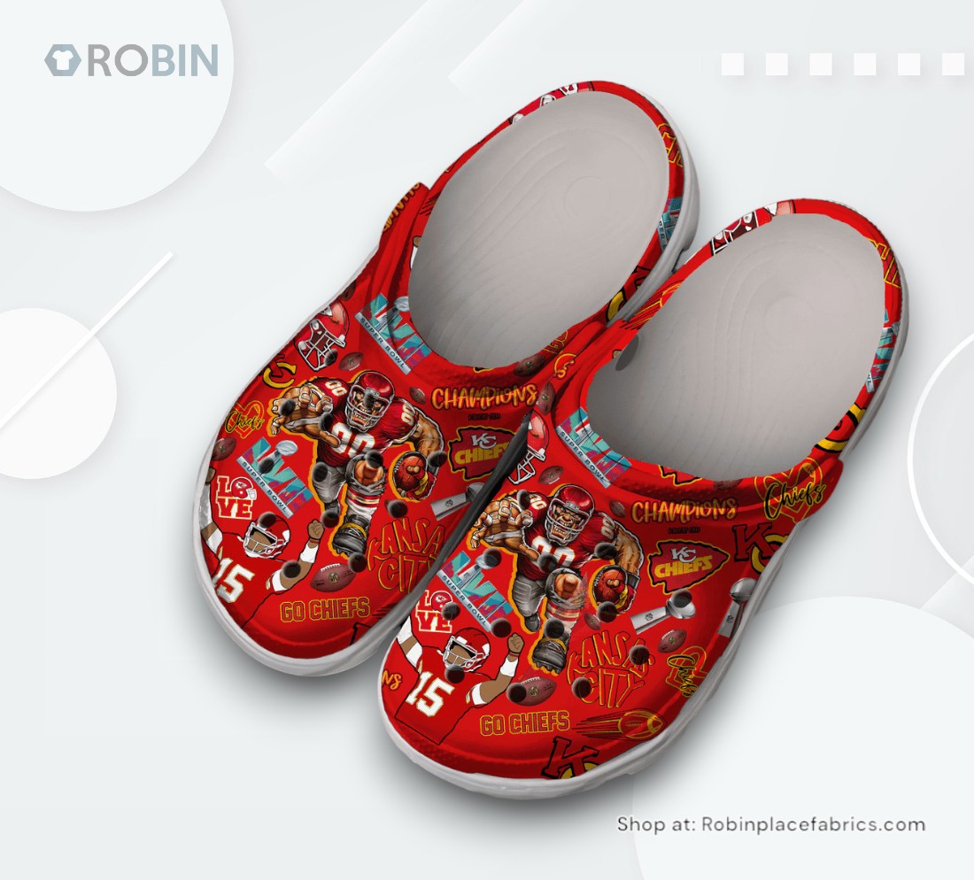 Kansas City Chiefs NFL Sport Classic Crocs Shoes, Chiefs Team Gifts Kansas City Chiefs NFL Sport Classic Crocs Shoes, Chiefs Team Gifts