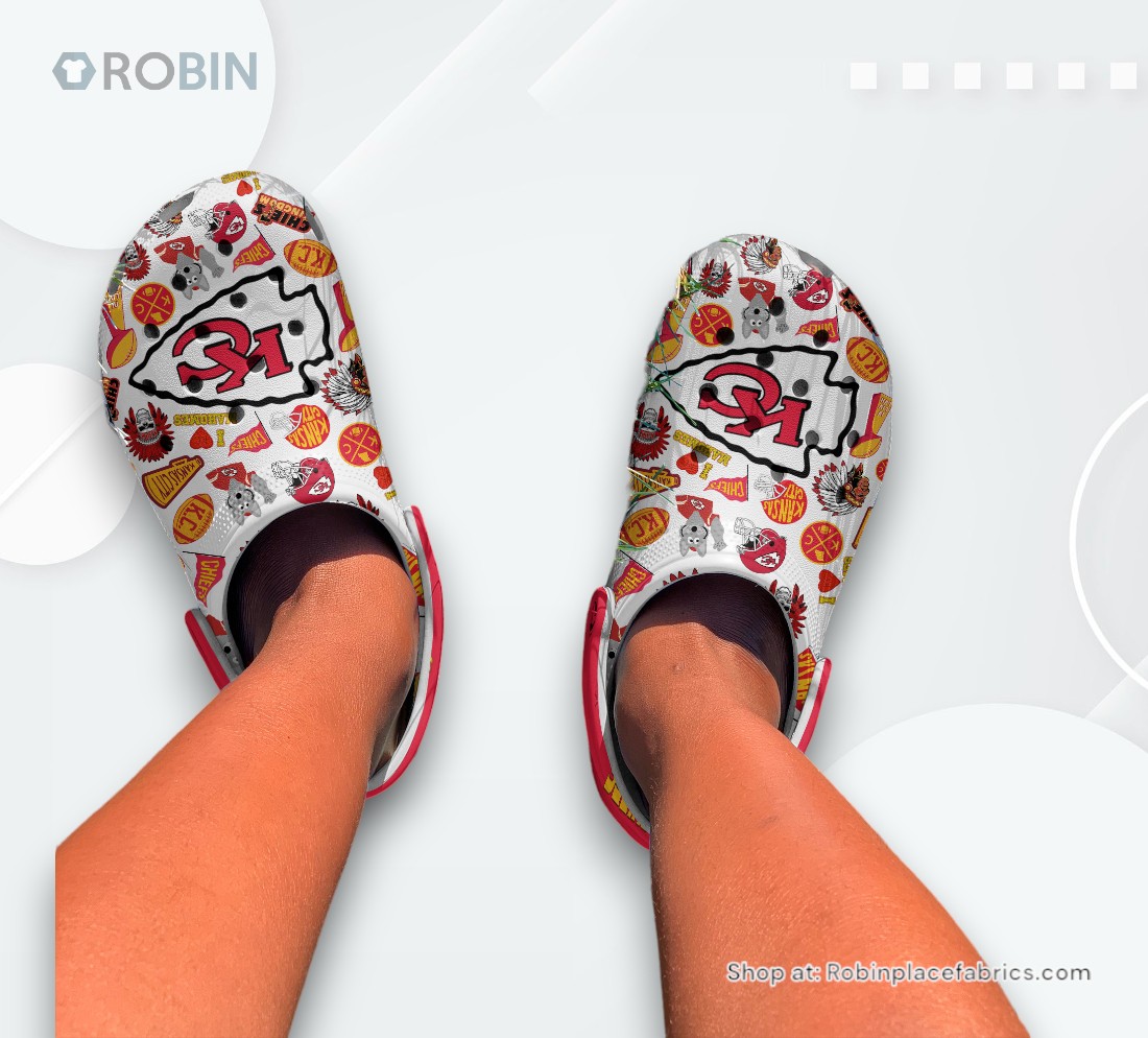 Kansas City Chiefs NFL Sport Classic Crocs Shoes, Chiefs Team Gifts Kansas City Chiefs NFL Sport Classic Crocs Shoes, Chiefs Team Gifts