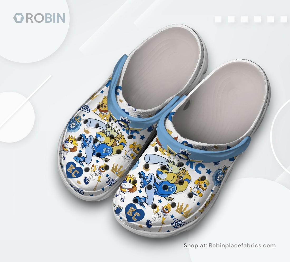 Kansas City Royals Baseball MLB Sport Classic Crocs Shoes, KC Royals Unique Gifts