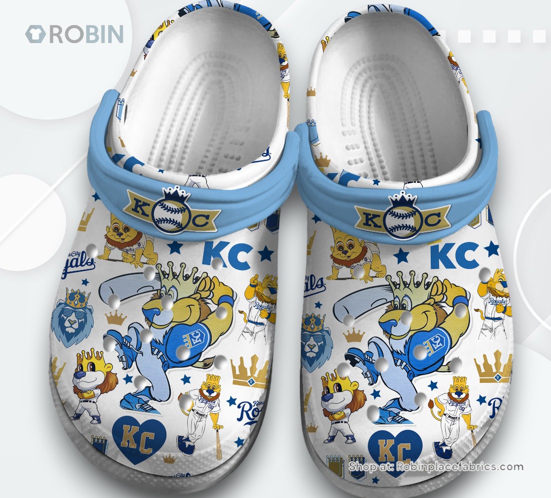 Kansas City Royals Baseball MLB Sport Classic Crocs Shoes, KC Royals Unique Gifts