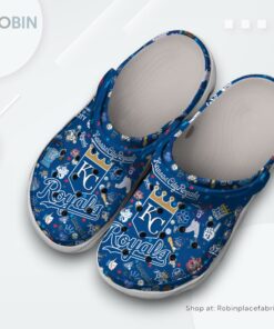 Kansas City Royals MLB Sport Crocs Crocband Clogs Shoes For Men Women and Kids, Kansas City Royals Gifts for Fans Kansas City Royals MLB Sport Crocs Crocband Clogs Shoes For Men Women and Kids, Kansas City Royals Gifts for Fans