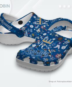 Kansas City Royals MLB Sport Crocs Crocband Clogs Shoes For Men Women and Kids, Kansas City Royals Gifts for Fans Kansas City Royals MLB Sport Crocs Crocband Clogs Shoes For Men Women and Kids, Kansas City Royals Gifts for Fans