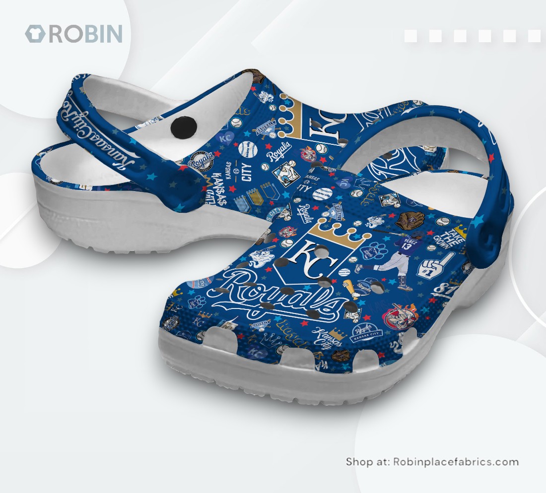 Kansas City Royals MLB Sport Crocs Crocband Clogs Shoes For Men Women and Kids, Kansas City Royals Gifts for Fans Kansas City Royals MLB Sport Crocs Crocband Clogs Shoes For Men Women and Kids, Kansas City Royals Gifts for Fans