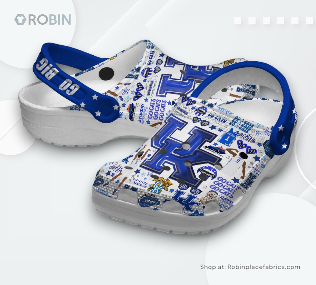 Kentucky Wildcats NCAA Sport Classic Crocs Shoes, Kentucky Wildcats Gear