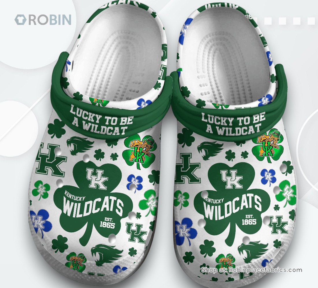Kentucky Wildcats NCAA Sport Classic Crocs Shoes, Kentucky Wildcats Gear Kentucky Wildcats NCAA Sport Classic Crocs Shoes, Kentucky Wildcats Gear