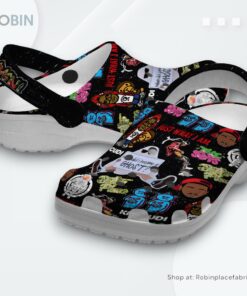 Kid Cudi Rapper Music Classic Crocs Shoes