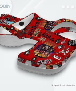 Kiss Let’s Me Rock Band Music Classic Crocs Shoes Kiss Let’s Me Rock Band Music Classic Crocs Shoes