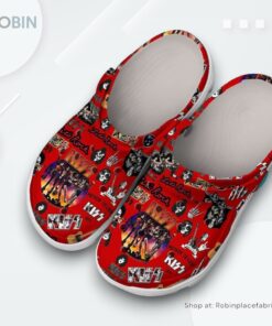 Kiss Let’s Me Rock Band Music Classic Crocs Shoes Kiss Let’s Me Rock Band Music Classic Crocs Shoes