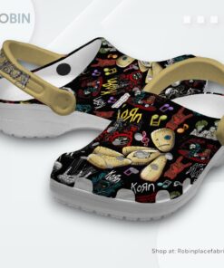 Korn Music Classic Crocs Shoes Korn Music Classic Crocs Shoes