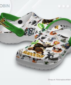 Kung Fu Panda Movie Classic Crocs Shoes
