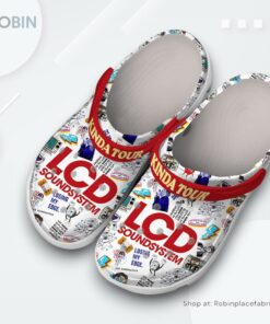 LCD Soundsystem Kinda Tour MusicClassic Crocs Shoes