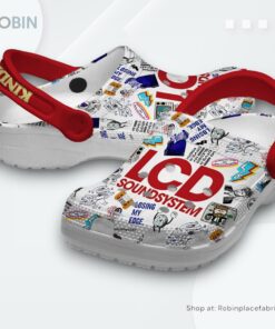 LCD Soundsystem Kinda Tour MusicClassic Crocs Shoes