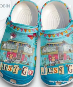 Life Is An Adventure Shoes   Just Go In Bus Clogs Gift For Children