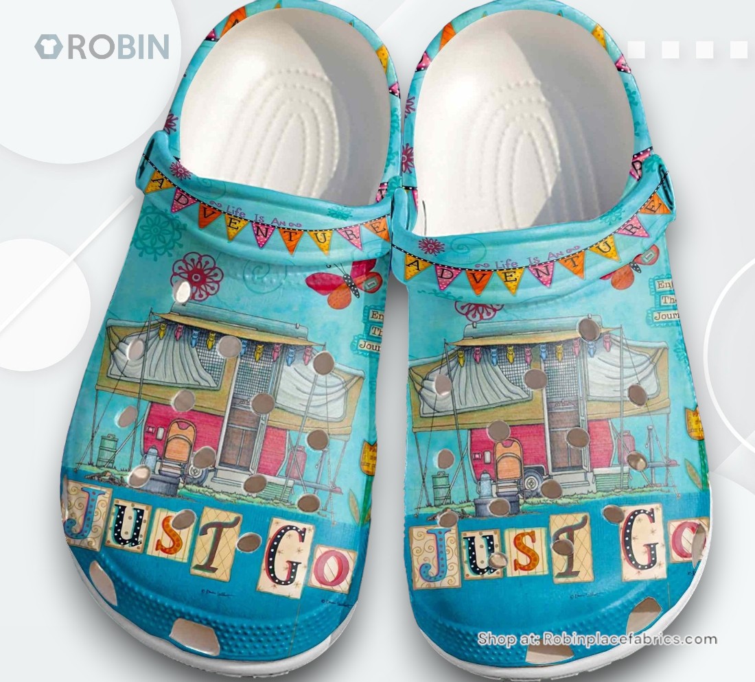 Life Is An Adventure Shoes   Just Go In Bus Clogs Gift For Children