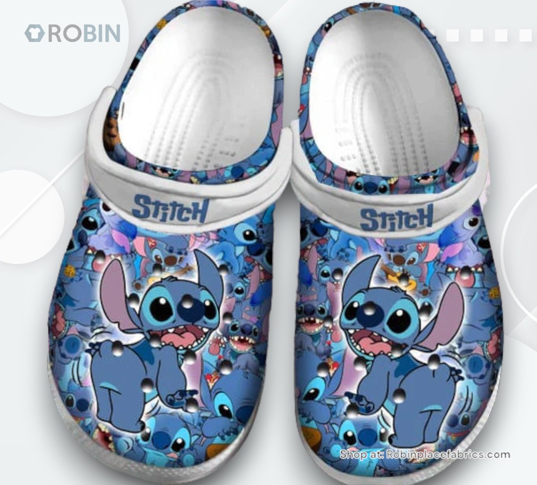 Lilo And Stitch Crocs Clogs Crocband Comfortable Shoes For Men Women
