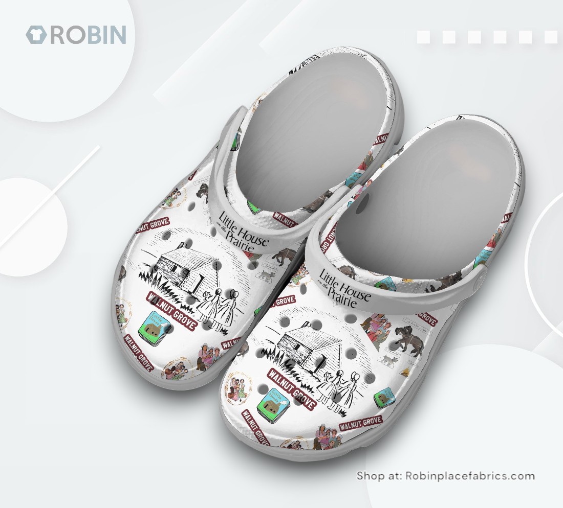 Little House On The Prairie TV Series Classic Crocs Shoes