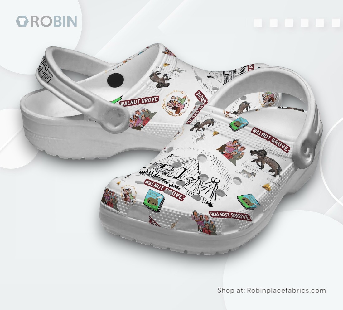 Little House On The Prairie TV Series Classic Crocs Shoes Little House On The Prairie TV Series Classic Crocs Shoes