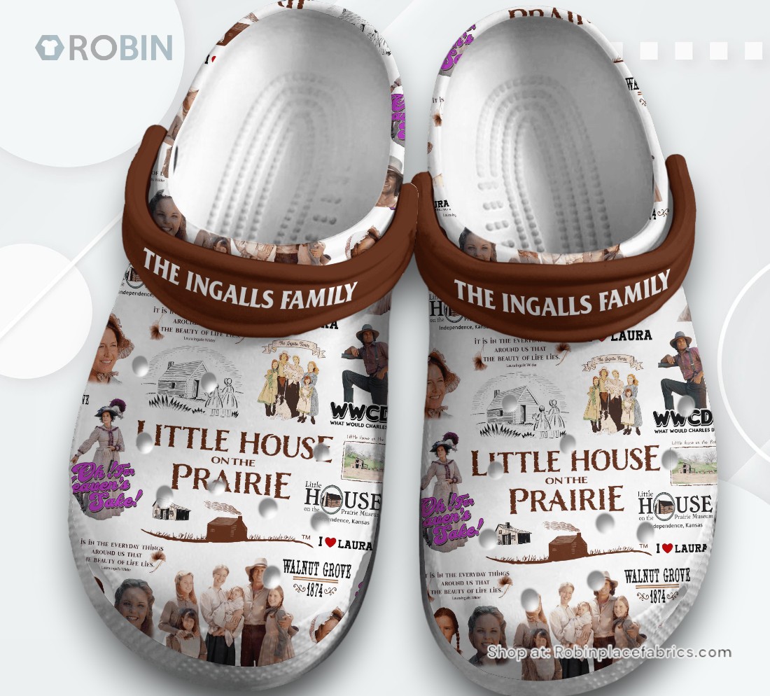 Little House On The Prairie TV Series Classic Crocs Shoes Little House On The Prairie TV Series Classic Crocs Shoes