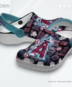Los Angeles Angels Baseball MLB Sport Classic Crocs Shoes, Angels Gear Los Angeles Angels Baseball MLB Sport Classic Crocs Shoes, Angels Gear