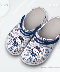 Los Angeles Dodgers Baseball MLB SportClassic Crocs Shoes, Dodgers Gifts for Fans