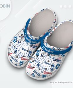 Los Angeles Dodgers Baseball MLB Sport Classic Crocs Shoes, Los Angeles Dodgers Gifts