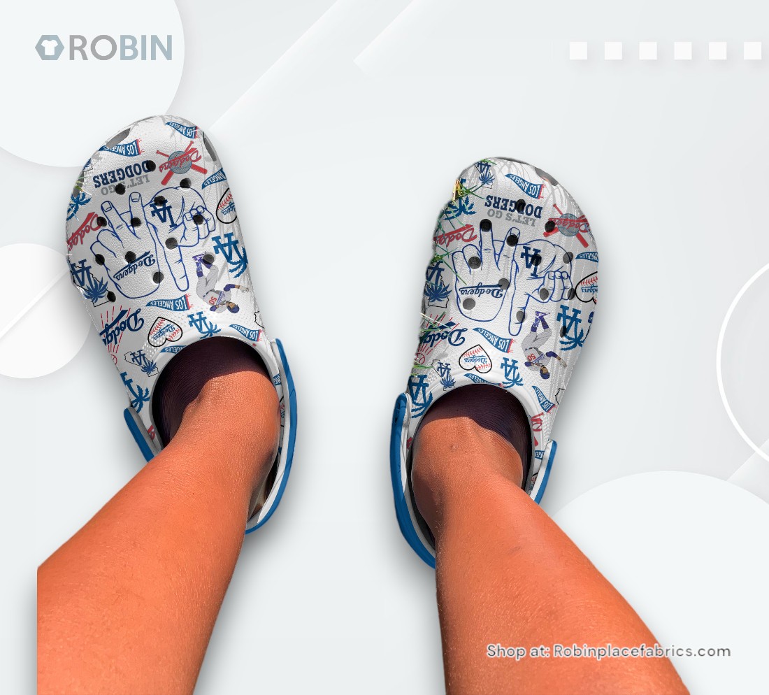 Los Angeles Dodgers Baseball MLB Sport Classic Crocs Shoes, Los Angeles Dodgers Gifts Los Angeles Dodgers Baseball MLB Sport Classic Crocs Shoes, Los Angeles Dodgers Gifts