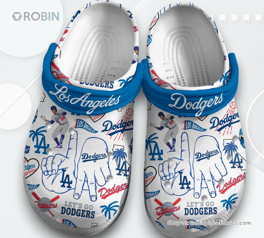 Los Angeles Dodgers Baseball MLB Sport Classic Crocs Shoes, Los Angeles Dodgers Gifts Los Angeles Dodgers Baseball MLB Sport Classic Crocs Shoes, Los Angeles Dodgers Gifts