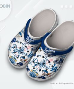 Los Angeles Dodgers MLB Classic Crocs Shoes, Dodgers Gifts
