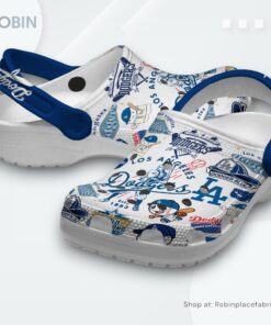 Los Angeles Dodgers MLB Classic Crocs Shoes, Dodgers Gifts