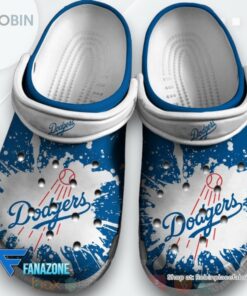 Los Angeles Dodgers MLB Sport Crocs Clogs Crocband Shoes Comfortable For Men Women and Kids, Dodgers Gifts