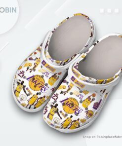Los Angeles Lakers Basketball Club Crocband Comfortable Shoes Crocs For Men Women Kids, Los Angeles Lakers Merchandise Los Angeles Lakers Basketball Club Crocband Comfortable Shoes Crocs For Men Women Kids, Los Angeles Lakers Merchandise