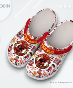 Manchester United Football Club Classic Crocs Shoes