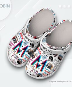Maroon 5 Music Classic Crocs Shoes
