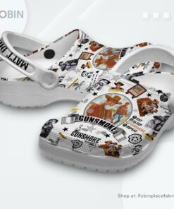 Matt Dillon Gunsmoke TV Series Classic Crocs Shoes Matt Dillon Gunsmoke TV Series Classic Crocs Shoes