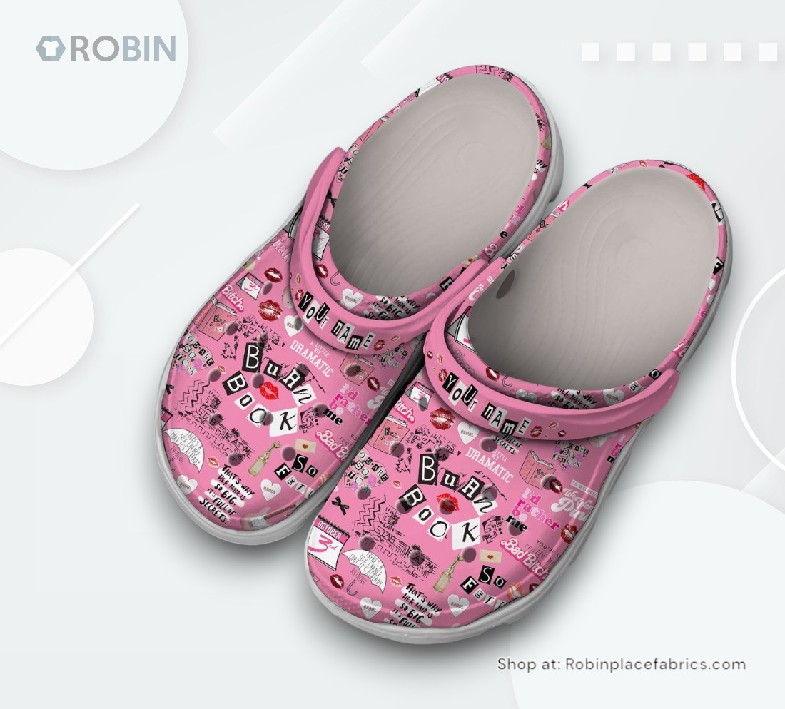 Mean Girls The Burn Book Hardcover Ruled Journal Classic Crocs Shoes Mean Girls The Burn Book Hardcover Ruled Journal Classic Crocs Shoes