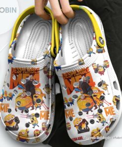 Mega Minions Cartoon  Classic Crocs Shoes Mega Minions Cartoon  Classic Crocs Shoes