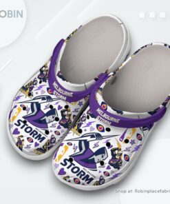 Melbourne Storm Australia NRL Sport Classic Crocs Shoes