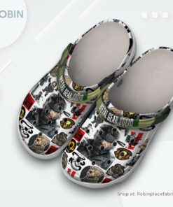 Metal Gear Solid Game Classic Crocs Shoes