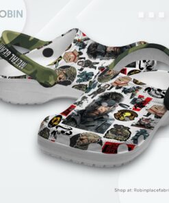 Metal Gear Solid Game Classic Crocs Shoes Metal Gear Solid Game Classic Crocs Shoes