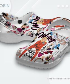 Miley Cyrus Music Classic Crocs Shoes