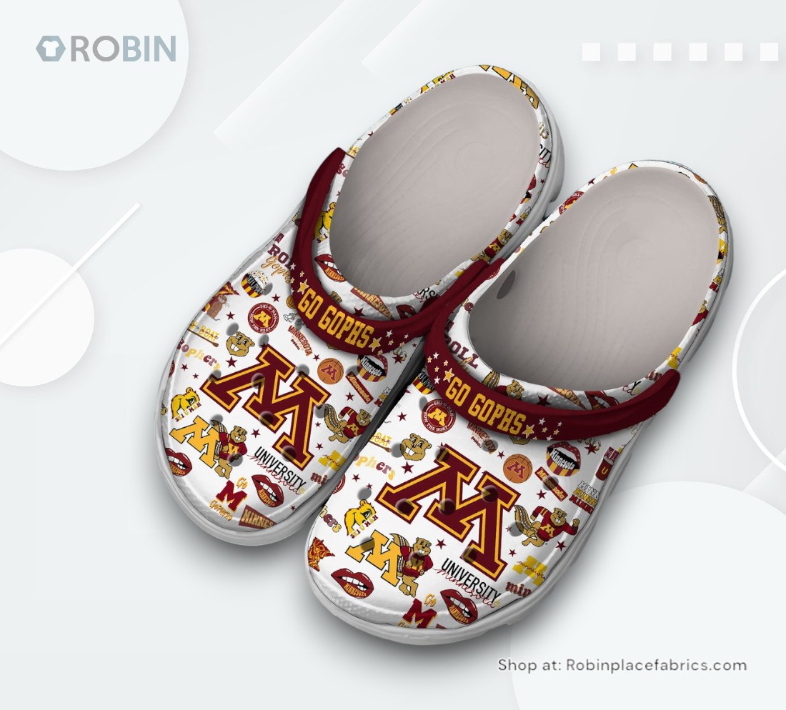 Minnesota Golden Gophers NHL Sport Classic Crocs Shoes, Golden Gophers Team Gifts Minnesota Golden Gophers NHL Sport Classic Crocs Shoes, Golden Gophers Team Gifts
