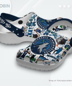 Minnesota Timberwolves NBA Sport Classic Crocs Shoes, Minnesota Timberwolves Merchandise