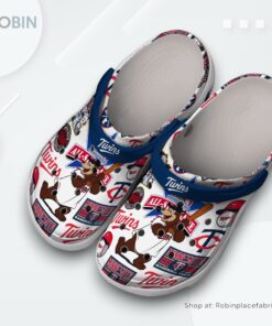 Minnesota Twins MLB Sport Classic Crocs Shoes, Twins Gifts for Fans Minnesota Twins MLB Sport Classic Crocs Shoes, Twins Gifts for Fans