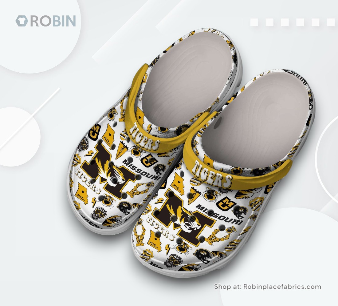 Missouri Tigers NCAA Sport Classic Crocs Shoes, Missouri Tigers Gifts