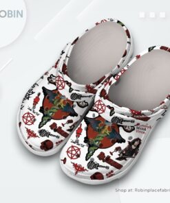 Motley Crue Music Classic Crocs Shoes