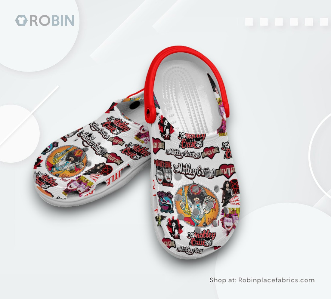 Motley Crue Shout At The Devil Music Classic Crocs Shoes