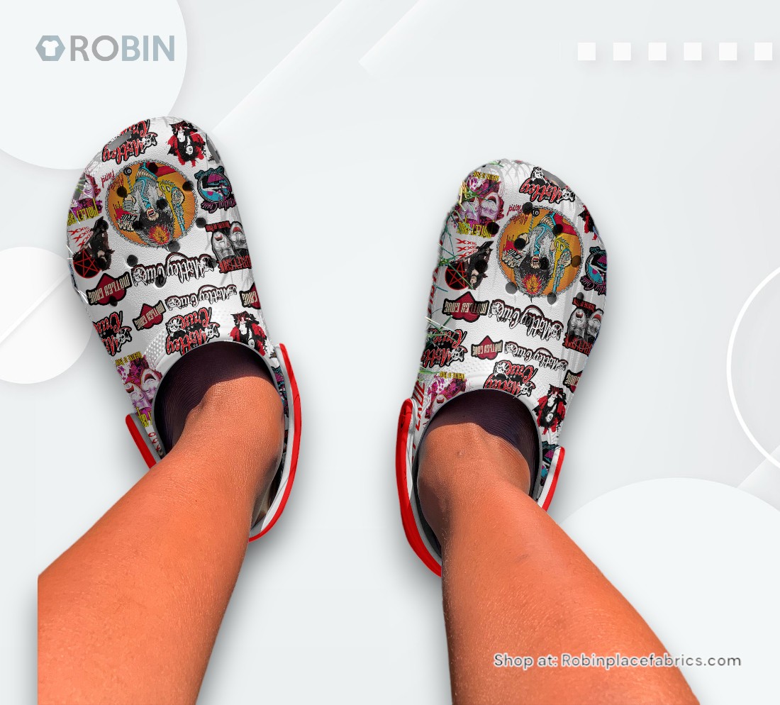 Motley Crue Shout At The Devil Music Classic Crocs Shoes Motley Crue Shout At The Devil Music Classic Crocs Shoes