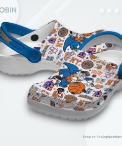 New York Knicks Basketball NBA Sport Classic Crocs Shoes, Knicks Gifts for Fans