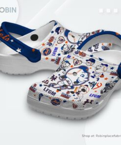 New York Mets Baseball MLB Sport Classic Crocs Shoes, New York Mets Gifts for Fans